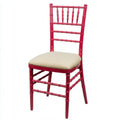 Silla con respaldo de barrotes y asiento claro - rosa/beige